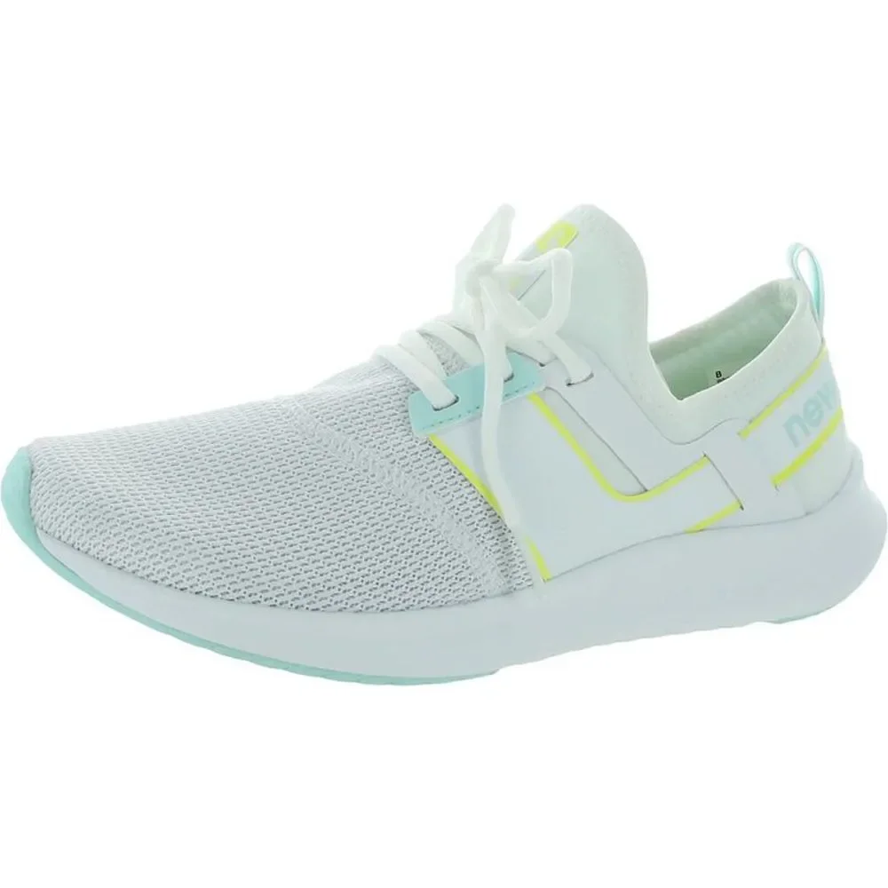 New Balance Womens Nergize Sport White Knit Running Shoes Sneakers NWT